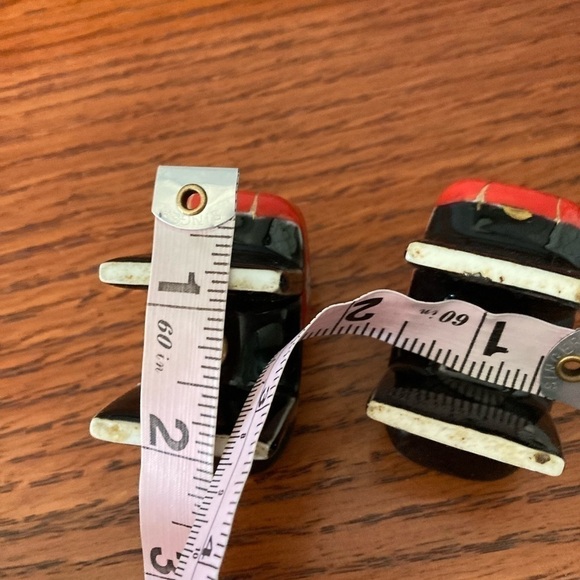 Vintage Japanese Geta Sandals Salt & Pepper Shakers Made in Japan - Picture 7 of 11